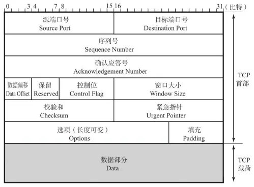 TCP帧结构